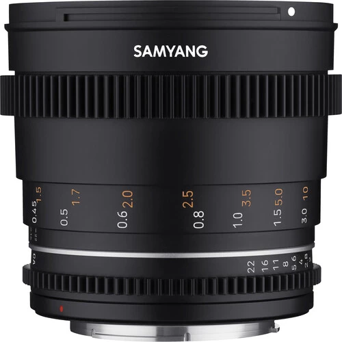 Samyang VDSLR 50mm T1.5 MK2 Cine Lens for Sony E mount